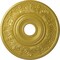 Ekena Millwork Vienna Ceiling Medallion (Fits Canopies up to 6 1/2"), 20"OD x 3 1/2"ID x 1 1/2"P, Rich Gold CM20VIRGS - alternate 1